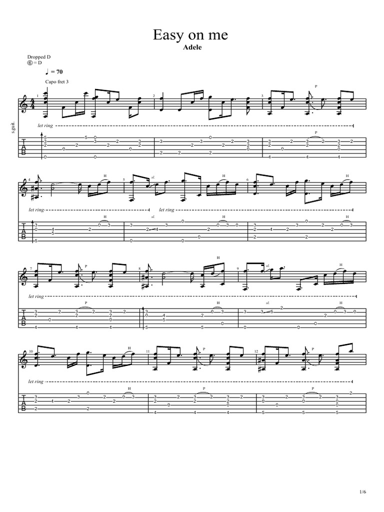 Easy On Me | PDF