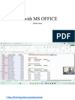 AI With MS OFFICE