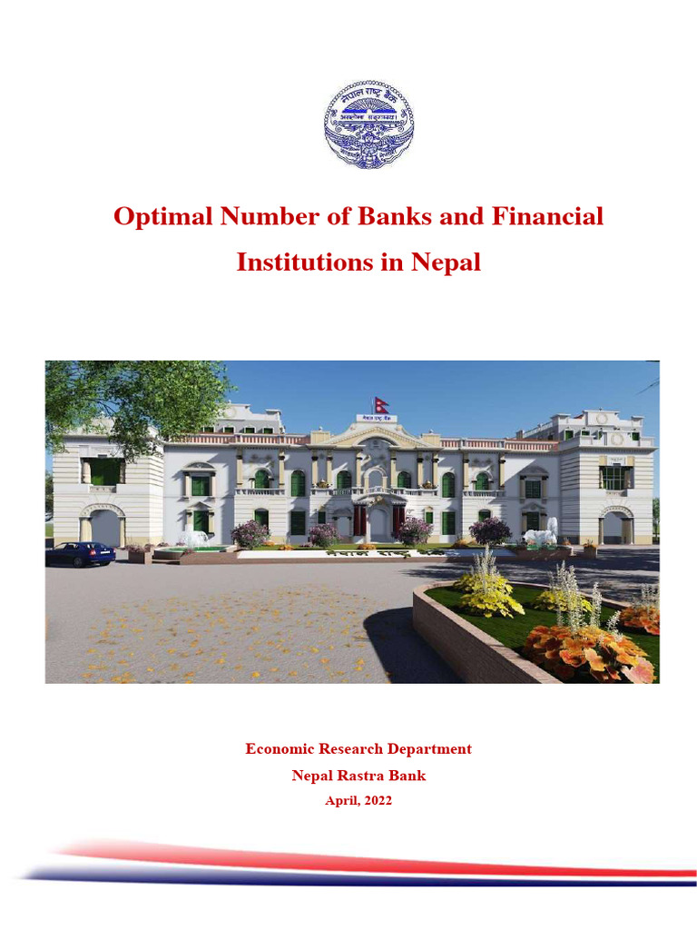 Optimal Number of Banks and Financial Institutions in Nepal | PDF ...