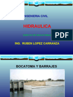 Curso Hidraulica Diseño de Bocatomas