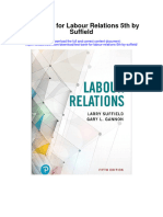 Instant Download Test Bank For Labour Relations 5th by Suffield PDF Ebook