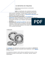 Cuidados Com Os Elementos de Máquinas