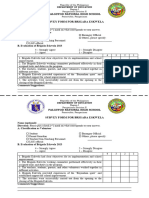 Brigada Eskwela Survey Form