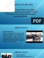 Decreto 356 de 1994