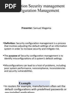 Information Security Management