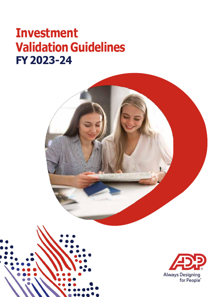 Validation Guidelines FY 2324 PDF Payroll Tax Money
