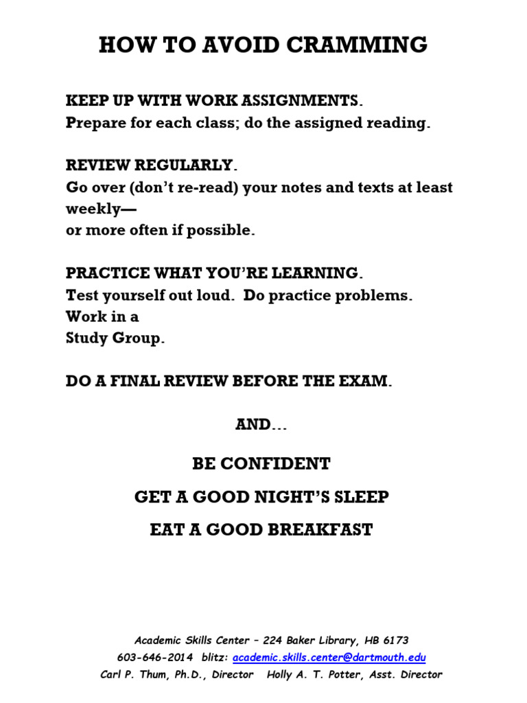 How To Avoid Entity Cramming