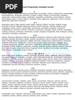 A-Z Fancy Formal English Words Guide | PDF