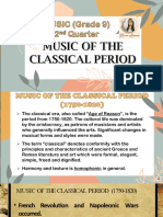 Classical Music - 2nd QTR