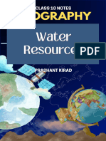 Water Resources (Prashant Kirad)