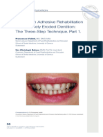 Full-Mouth Adhesive RehabilitationPart1