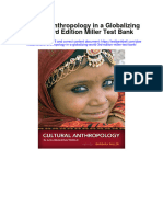 Instant Download Cultural Anthropology in A Globalizing World 3rd Edition Miller Test Bank PDF Scribd