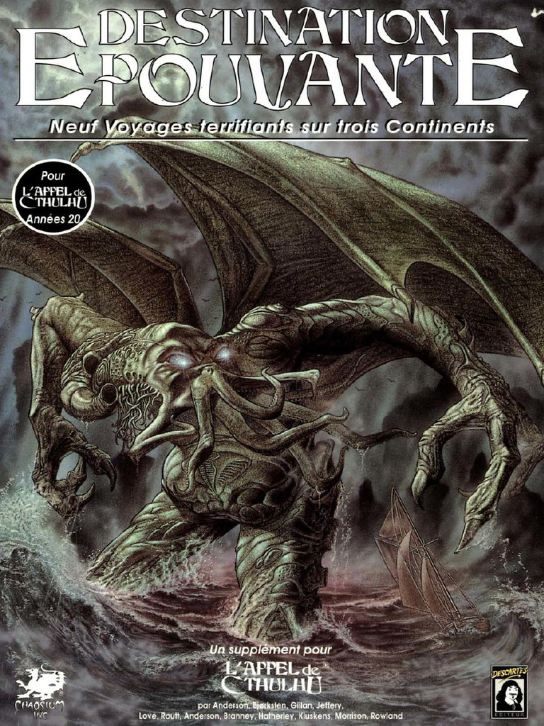 Terreur sur Arkham (jdr L'Appel de Cthulhu 1ère édition