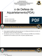 Plano de Defesa de Aquartelamento (PDA) : Grupo