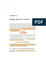 02 - Single Particle Motion