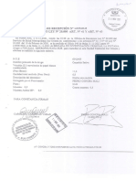 B) Acta de Recepción N°so029462-B y So029462-C, Nue 6342469 y 6342477.