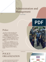 Police Administration and Management