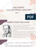 Sullivans Transactional Analysis