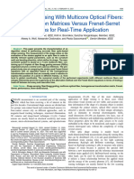 3D Shape Sensing With Multicore Optical Fibers: Transformation Matrices Versus Frenet-Serret Equations For Real-Time Application