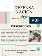 La Defensa Nacional