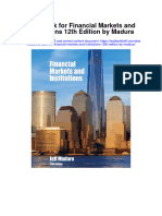 Full Download Test Bank For Financial Markets and Institutions 12th Edition by Madura PDF Free
