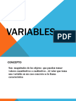 Variables y Reglas