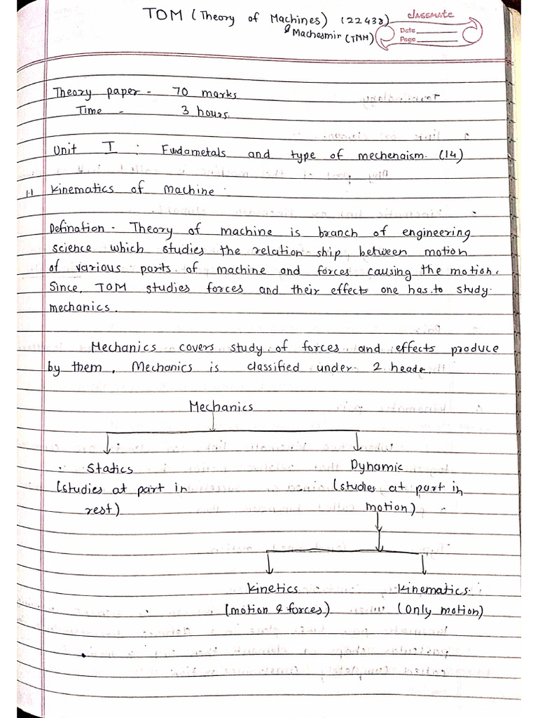 TOM Class | PDF