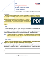 Gestão Democratica 2 - Resumo - 1793160-Francisco-Carlos-Soares-Costa - 291214845-Conhecimentos-Pedagogicos-2023-Aula-261 - 1681330135