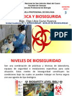Bioseguridad III - Niveles de Bioseguridad