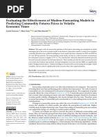 Evaluating the Effectiveness of Modern Forecasting Models in Predicting Commodity Futures Prices in Volatile Economic