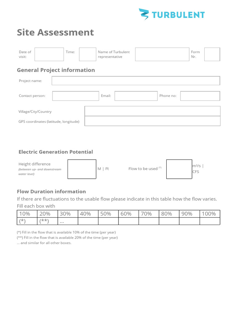 Site Assessment Checklist | PDF | Electrical Grid | Power (Physics)