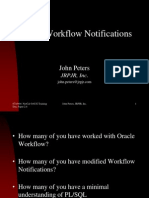Oracle Workflow Notifications: John Peters