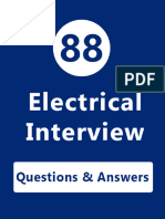 Core Electrical Interview Question and Their Answers.