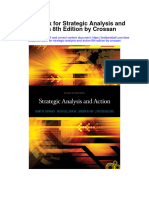 Instant Download Test Bank For Strategic Analysis and Action 8th Edition by Crossan PDF Scribd