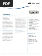 Allied Telesis - at gs2002 SP - Data Sheet