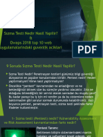 Sızma Testi Nedir Nasil Yapilir