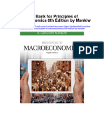 Instant Download Test Bank For Principles of Macroeconomics 8th Edition by Mankiw PDF Full