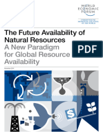 WEF FutureAvailabilityNaturalResources Report 2014