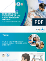 Terapia Inhalatoria en El Manejo de Las Crisis de Asma en El Niño