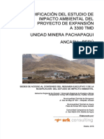 PDF Modificacion Del Estudio de Impacto Ambiental Del Proyecto de Expansion A 3300 TMD Unidad Minera Pachapaqui Compress