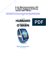 Instant Download Test Bank For Macroeconomics 6th Edition R Glenn Hubbard Anthony Patrick Obrien PDF Ebook