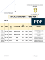 2023 Programme de Cours TD Licence 3 Semestre5-Tr