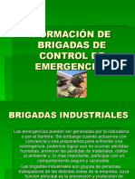 Formación de Brigada de Control de Emergencia