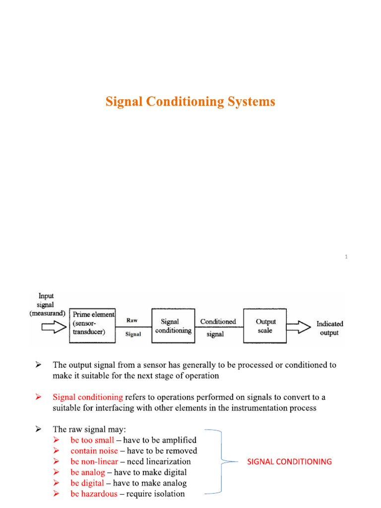 Signal Conditioning PDF