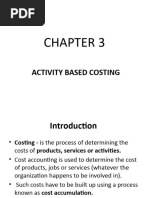 Cost CH 3