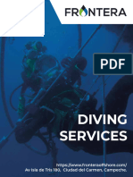 Frontera Diving Brochure - 2