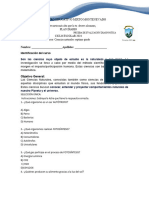 Prueba Diagnostico de Ciencias Naturales 7 Grado