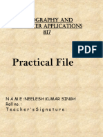 TYPOGRAPHY PRACTICAL FILE New Pns