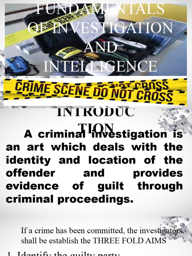 Criminal Investigation Essentials Guide | PDF | Crime Scene | Evidence