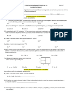 3er. Grado Evaluación Diagnóstica